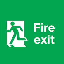 fire escape route signs5