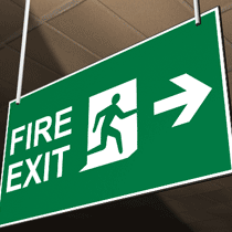 fire escape route signs7